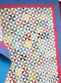 BEST c 1940s Broken Dishes QUILT Vintage Never Used! Feedsacks!
