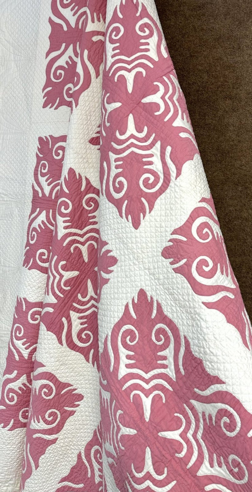 Finest! PA c 1900-20s Scherenschnitte Applique QUILT Amazing Quilting & Design