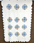 Feedsacks! PA c 1930-40 Dresden Friendship QUILT Vintage Never Used!