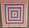 Farmhouse PA c 1890-1900 Trip Around The World QUILT Antique Never Used!