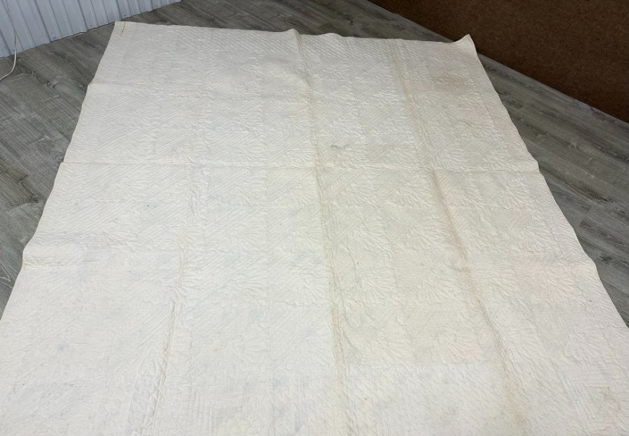 Important c 1850s Birds in the Air QUILT Antique Bucks County PA