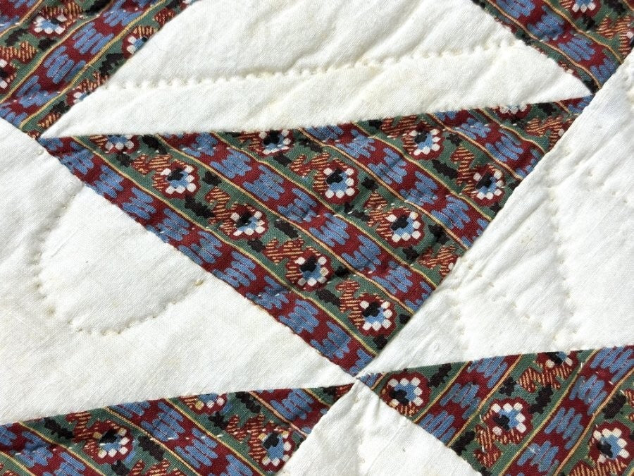 Important c 1850s Birds in the Air QUILT Antique Bucks County PA