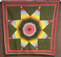 BEST of BEST 1880-1890 Grand Star QUILT Antique Lancaster Co PA