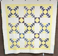 Classic! PA 1940s Wild Goose Chase QUILT Vintage Never Used!