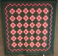 Outstanding Design! c 1890-1900 Touching Star QUILT Antique Never Used!